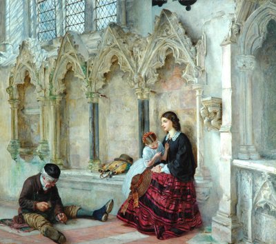 Man Goeth Forth to His Labours by Philip Hermogenes Calderon